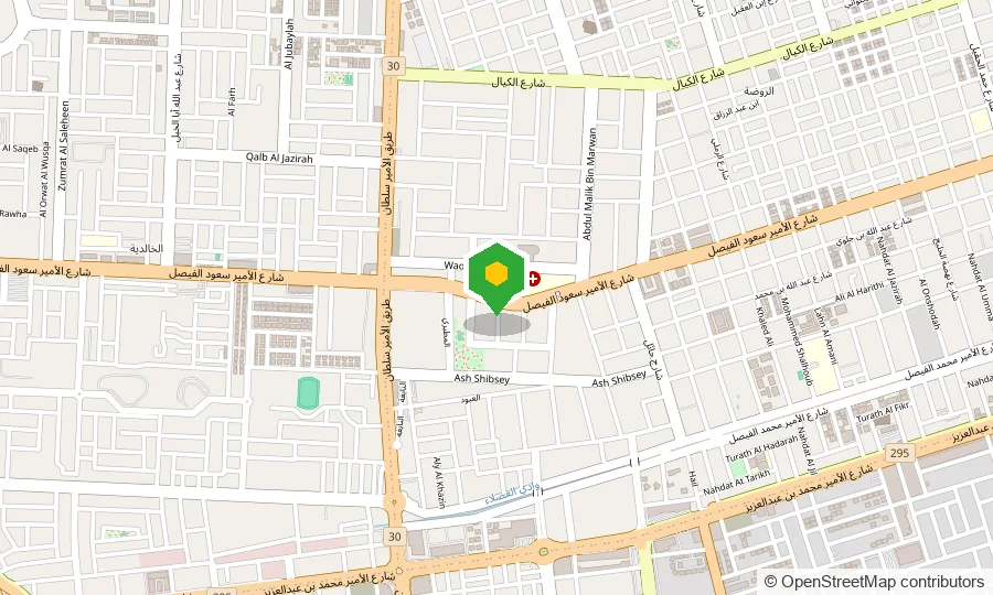 Map of the Jeddah head office